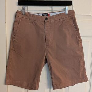 DOCKERS Dark Salmon Chino Cotton Men's Shorts, Size W 30